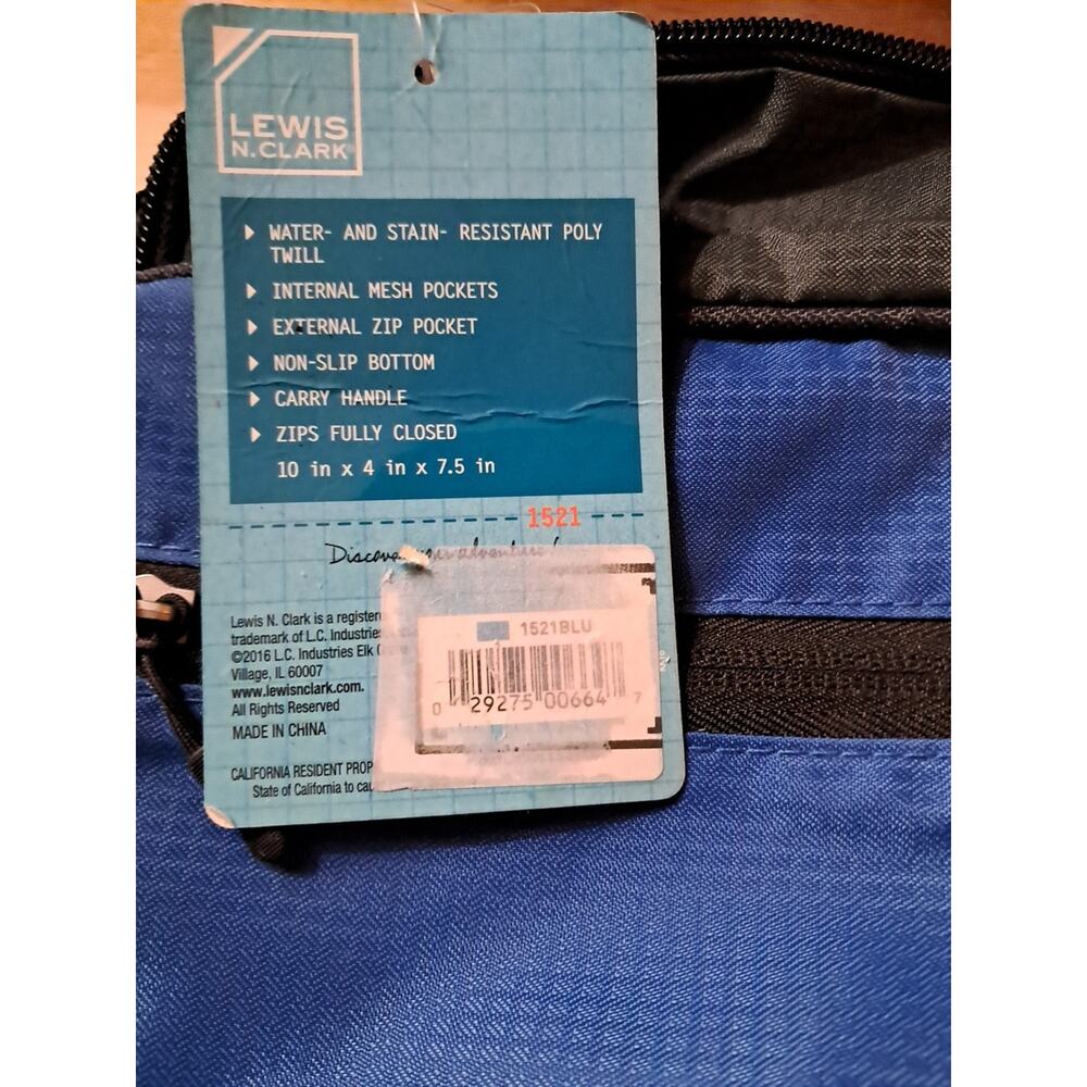 Lewis N. Clark Hanging Toiletry Bag